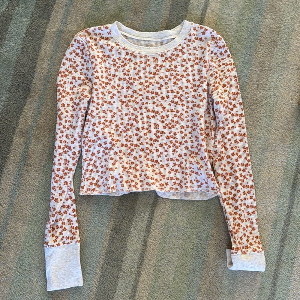 PACSUN Waffle Knit Long sleeve